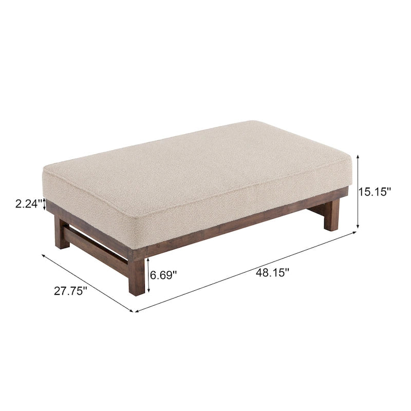 Banc ottoman de cocktail