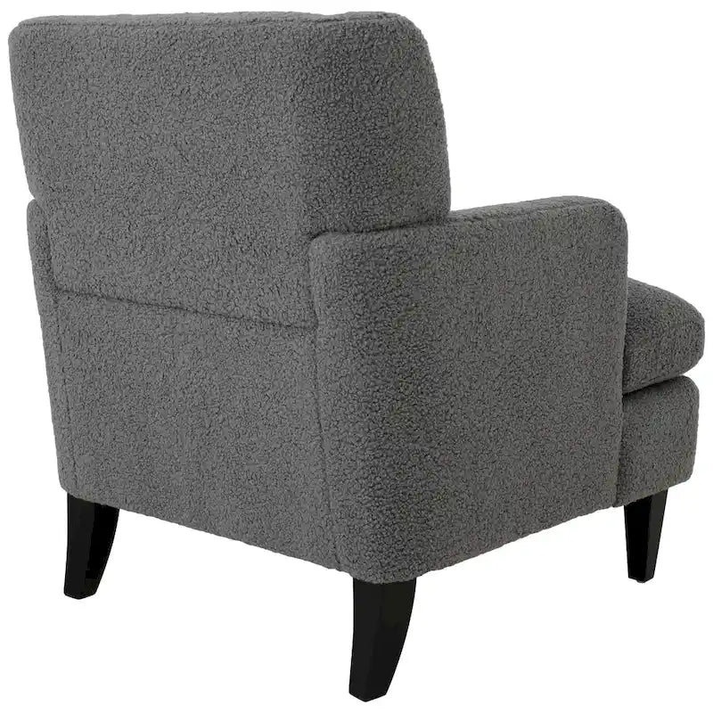 Fauteuil d'appoint capitonné pour salon et chambre à coucher