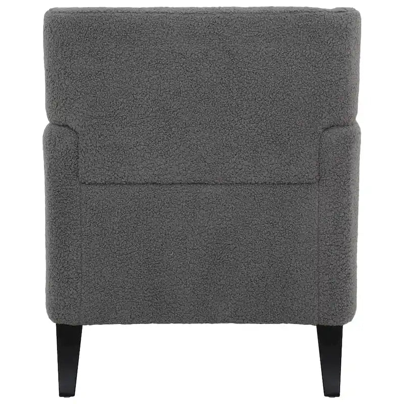 Fauteuil d'appoint capitonné pour salon et chambre à coucher