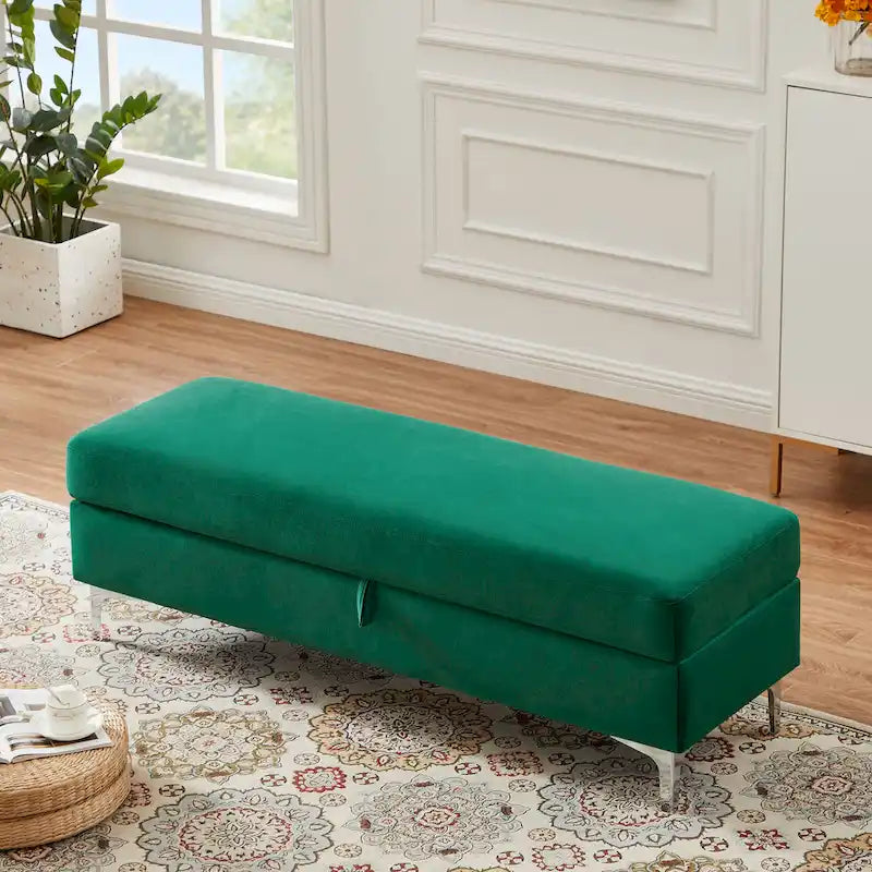 Banc de rangement pour salon ou chambre à coucher