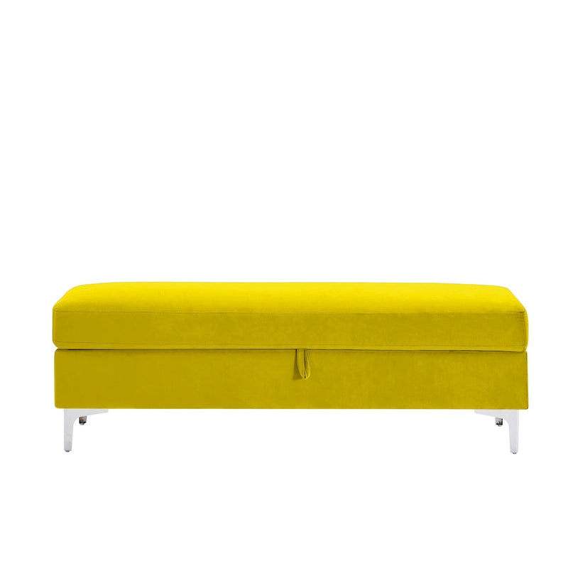Banc de rangement pour salon ou chambre à coucher