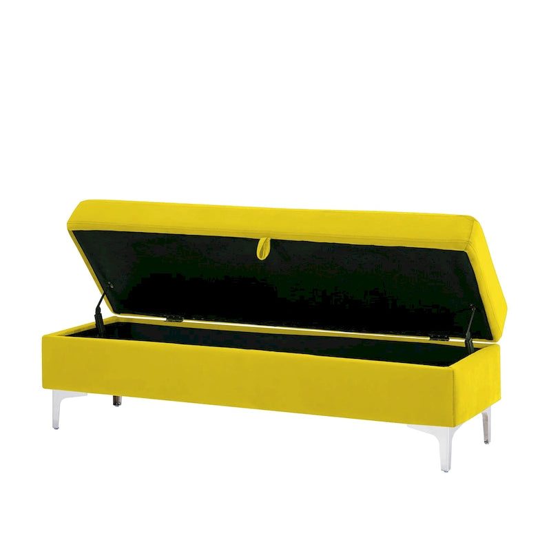 Banc de rangement pour salon ou chambre à coucher