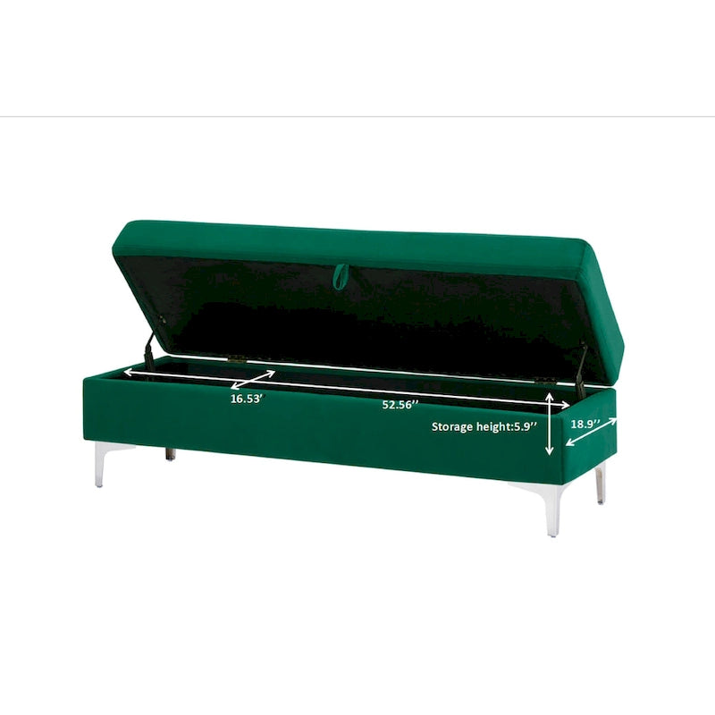 Banc de rangement pour salon ou chambre à coucher