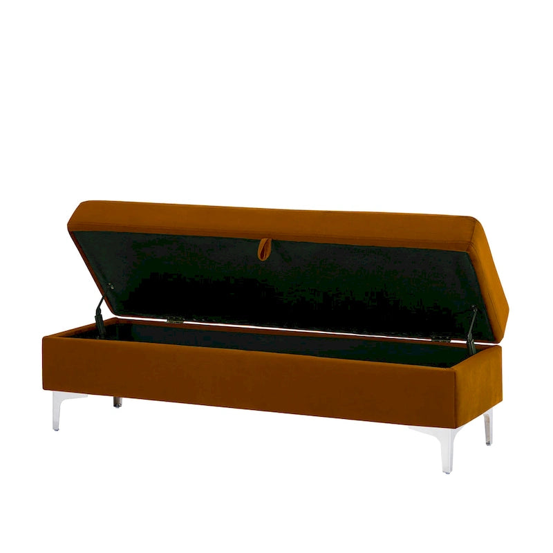Banc de rangement pour salon ou chambre à coucher