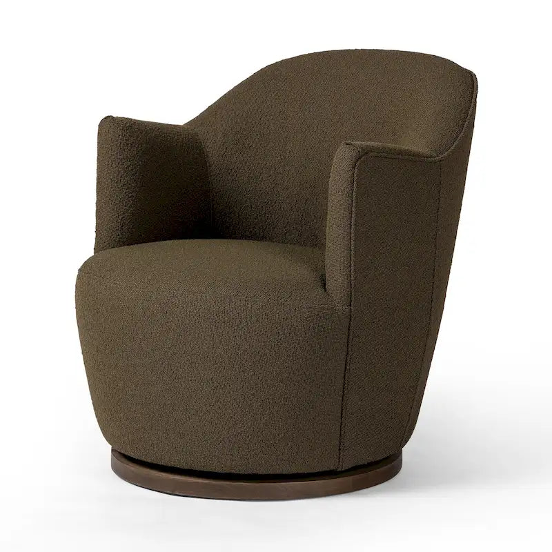 Fauteuil Pivotant Style Tambour