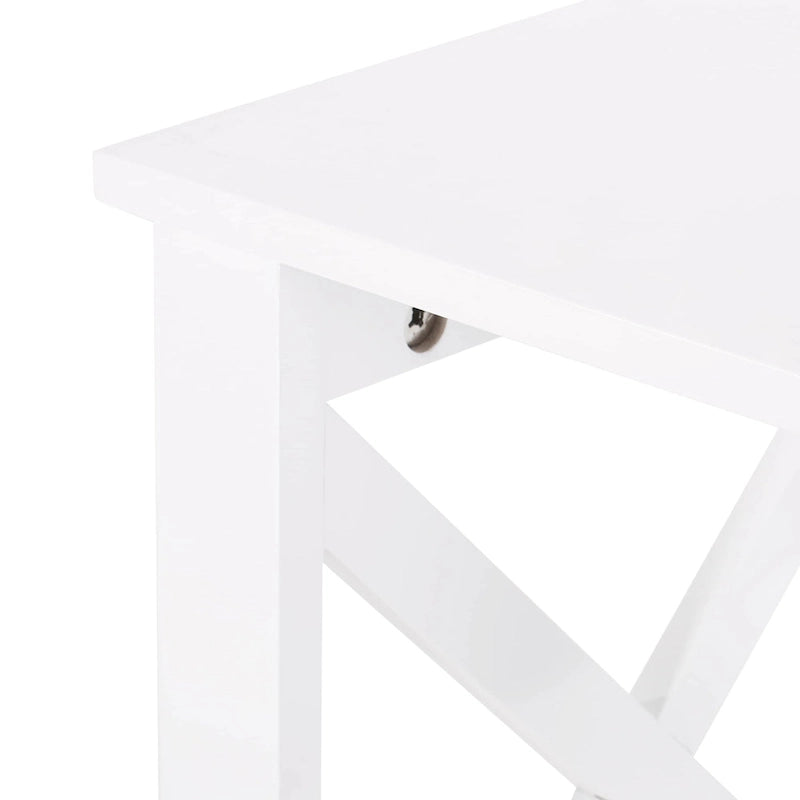 Étagère de rangement de salle de bain en bois manufacturé avec tiroir