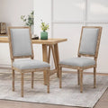 Chaise de salle à manger en bois rembourrée
