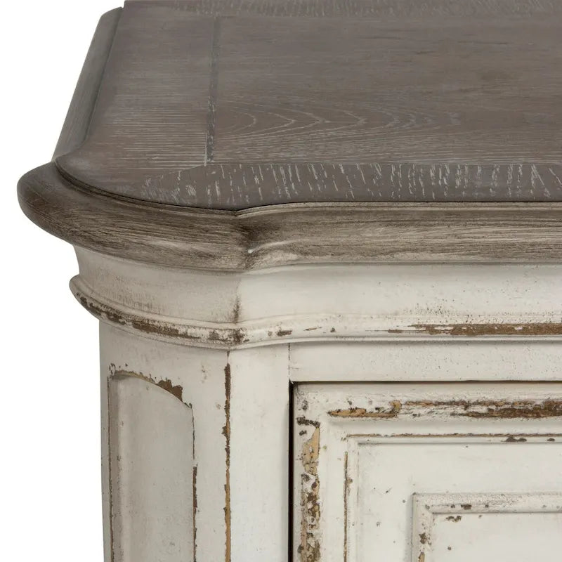 Commode 7 tiroirs avec miroir biseauté – 2 options de finition