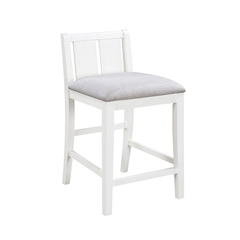 Table de salle à manger hauteur comptoir avec étagère de rangement