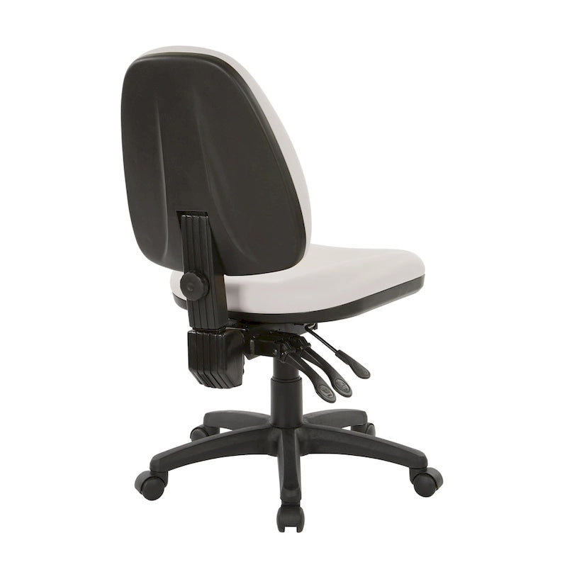 Chaise de bureau ergonomique à double fonction