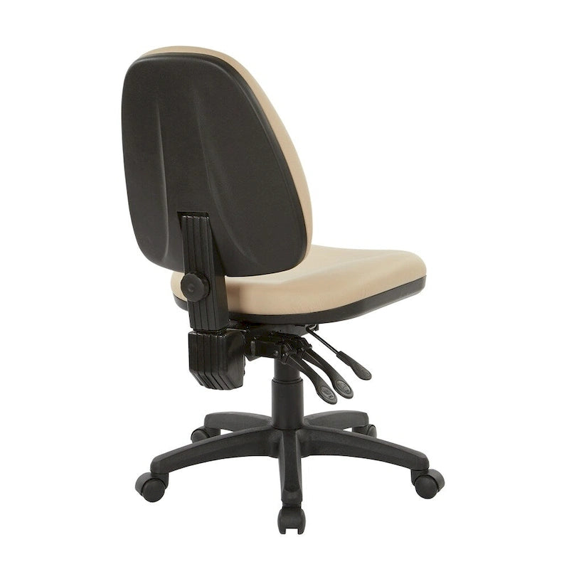 Chaise de bureau ergonomique à double fonction