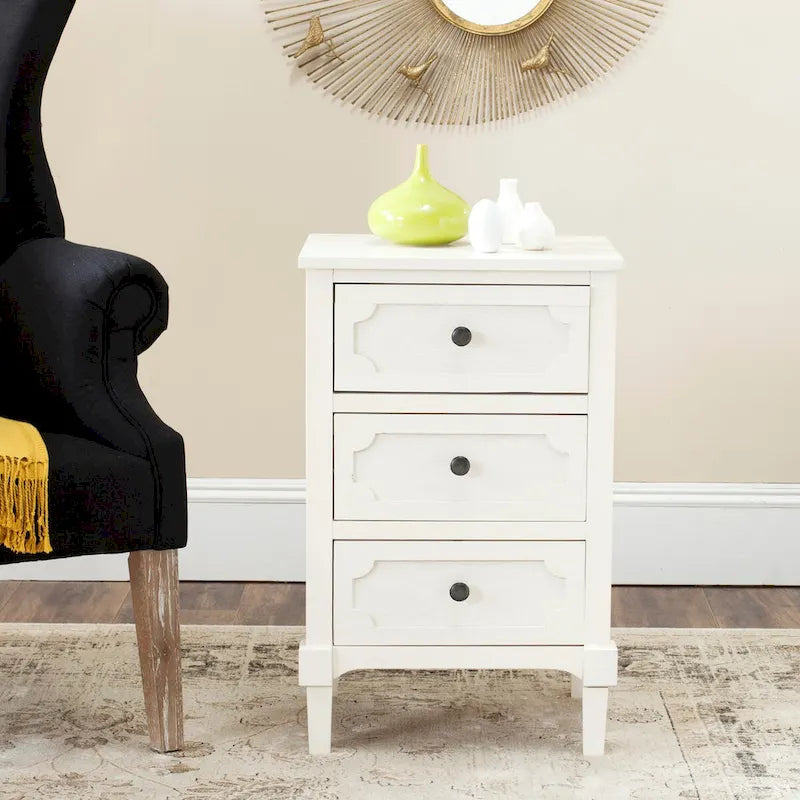 Commode de rangement à 3 tiroirs 42,9 cm (L) x 34 cm (P) x 68,1 cm (H)