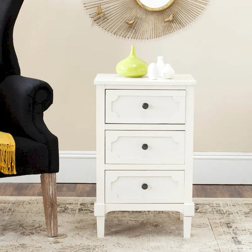 Commode de rangement à 3 tiroirs 42,9 cm (L) x 34 cm (P) x 68,1 cm (H)
