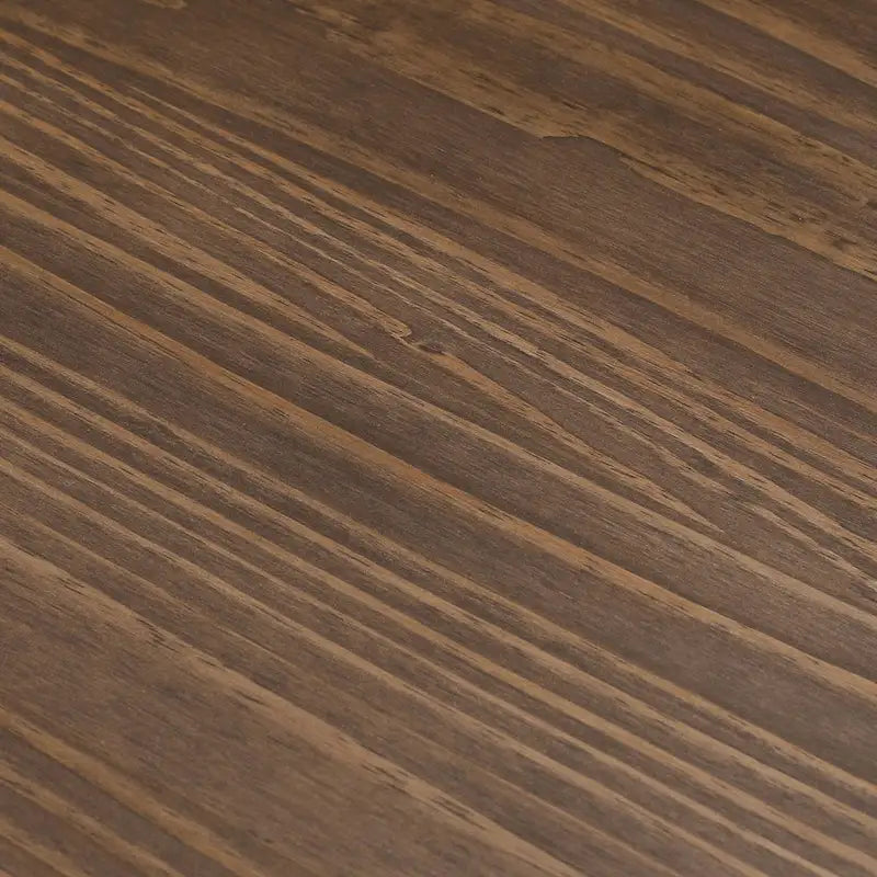 Table à manger ronde en bois massif de 119 cm
