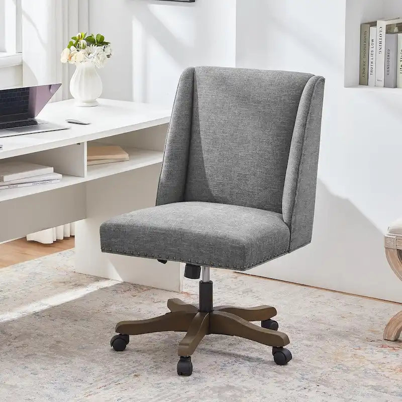 Chaise de bureau à roulettes, pivotante à 360°