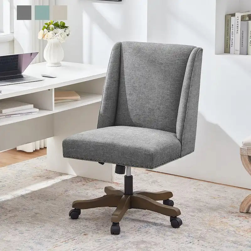 Chaise de bureau à roulettes, pivotante à 360°