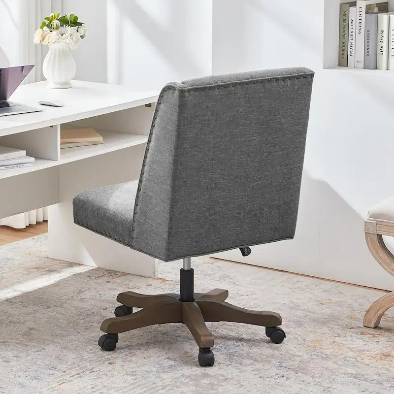 Chaise de bureau à roulettes, pivotante à 360°