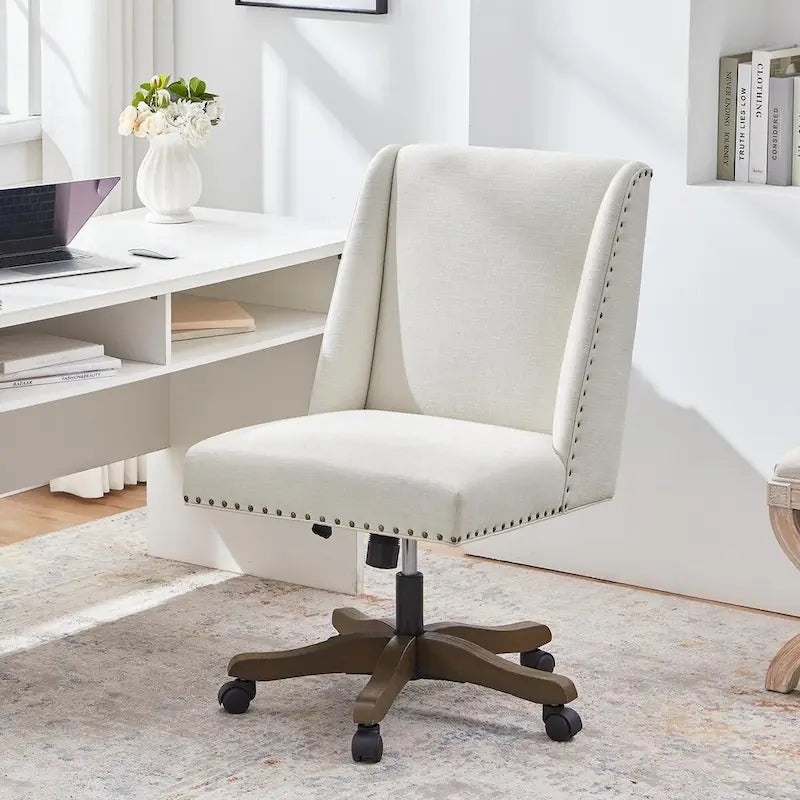Chaise de bureau à roulettes, pivotante à 360°