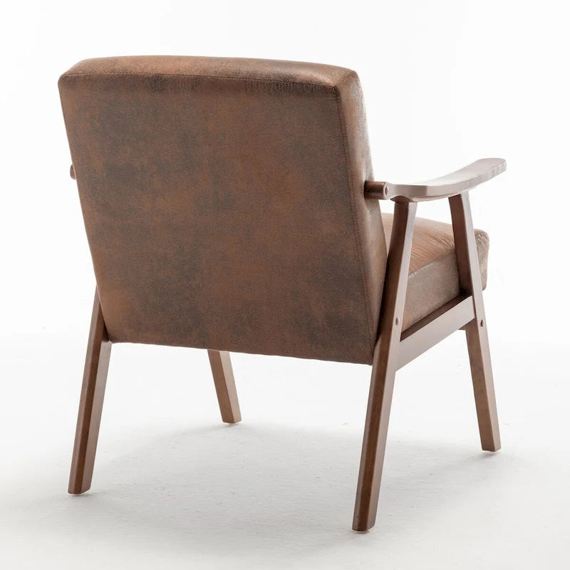 Fauteuil d'appoint avec coussin en velours