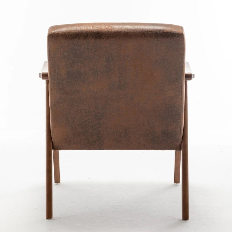 Fauteuil d'appoint avec coussin en velours