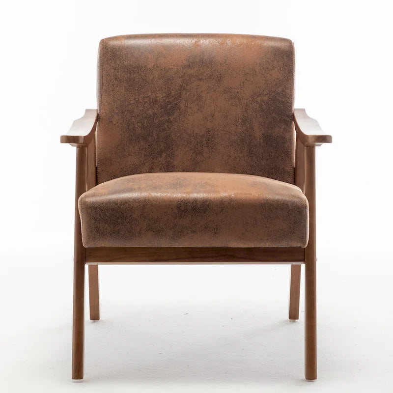 Fauteuil d'appoint avec coussin en velours