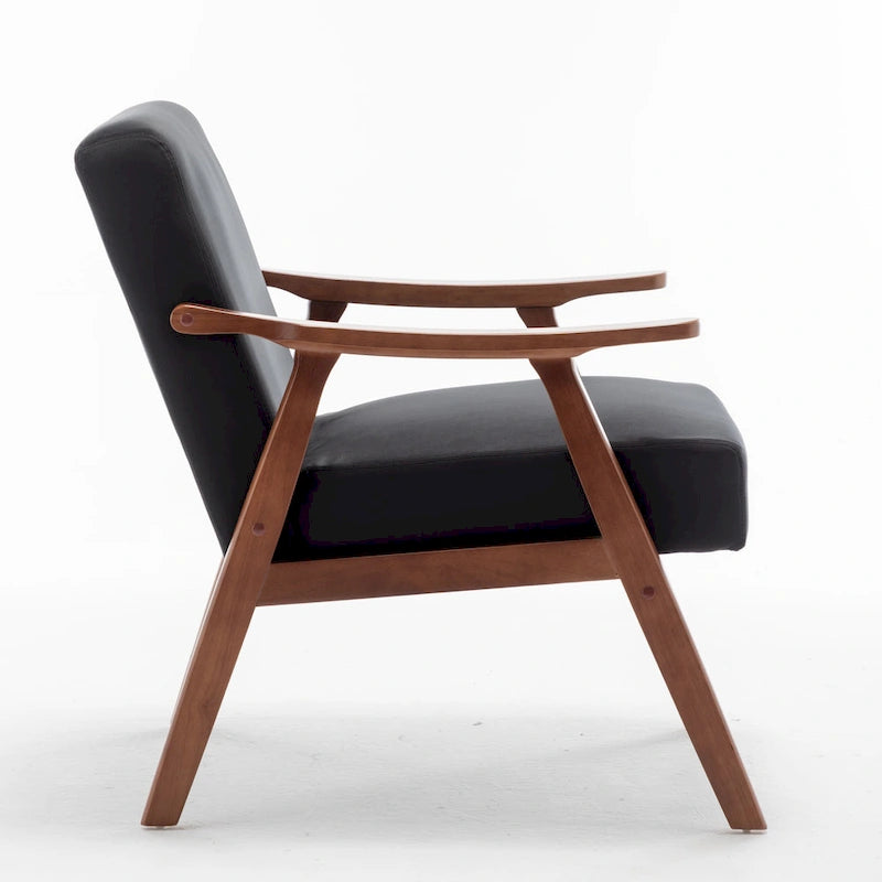 Fauteuil d'appoint avec coussin en velours