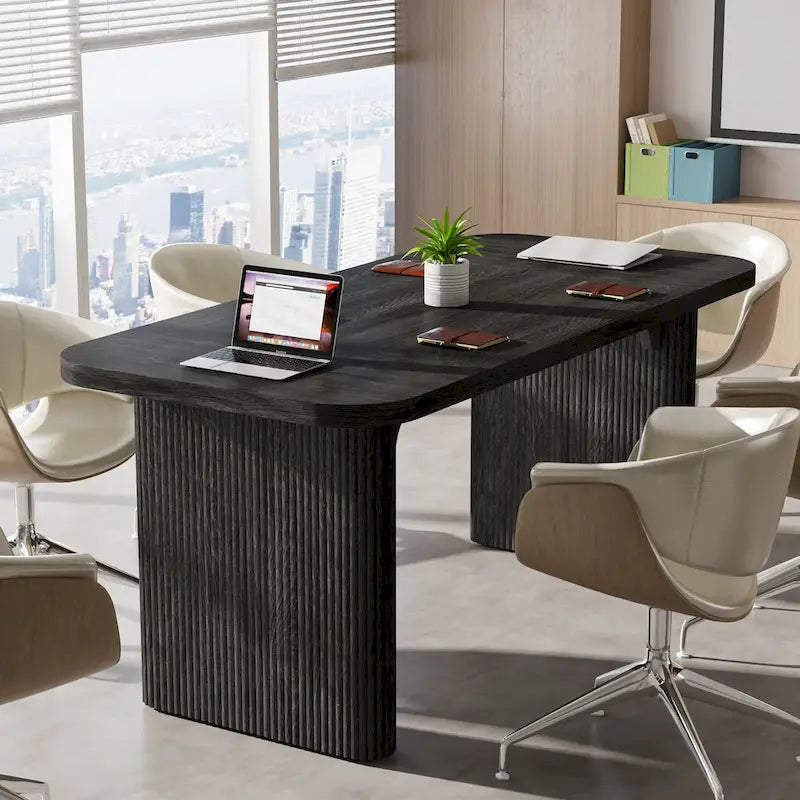 Bureau informatique pour le télétravail, Table d'écriture rectangulaire simple pour bureau et chambre à coucher
