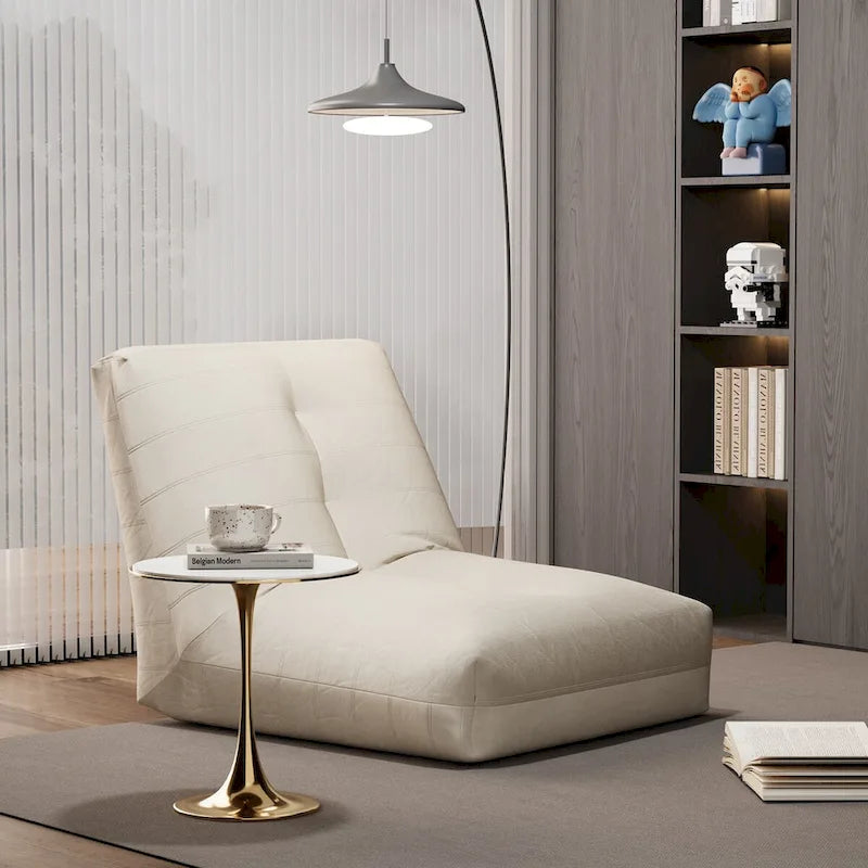 Fauteuil Poire, Canapé de Sol Paresseux, Fauteuil d'Angle pour Adultes, Canapé Tatami avec Rembourrage en Éponge
